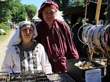 Impressionen von Stadtfest und Mittelaltermarkt in Bad Brückenau Foto: Julia Raab/Ulrike Müller