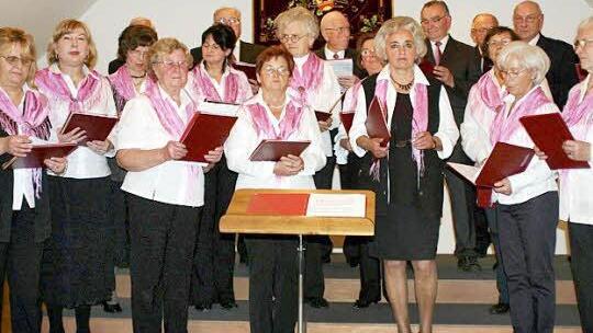 Der Gesangverein Ebern in Aktion.   Foto: Archiv