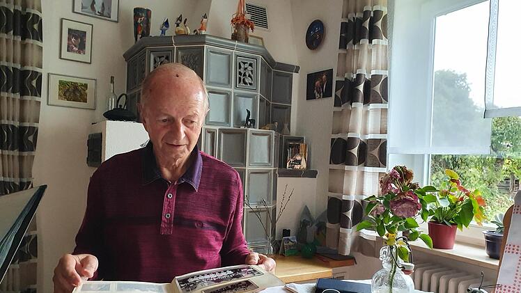 Armin Goß schwelgt in Erinnerungen. Foto: Johanna Blum