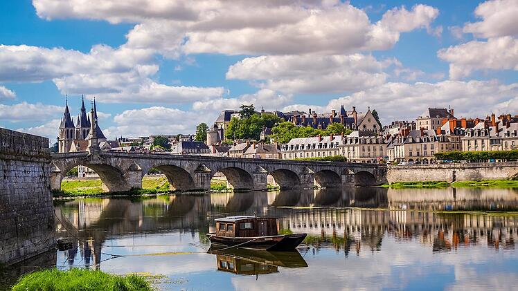 An der Loire bietet sich dir eine romantische Naturkulisse.