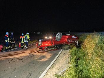 Unfall zwischen Priegendorf und Rugendorf