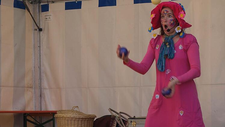 Zauberin "Rosa Rossini" fesselte die Kinder