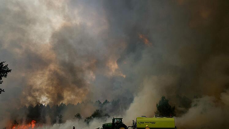 Hei&szlig;ester Sommer in Frankreich seit Start der Messungen