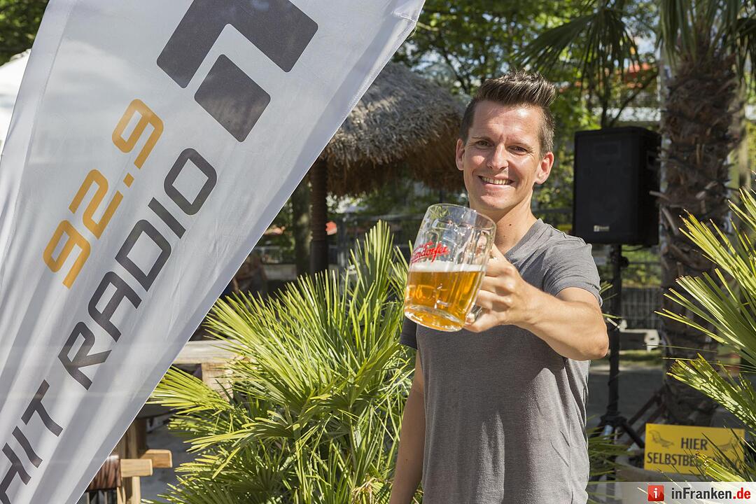 Nuernberger nutzten das fantastische Wetter