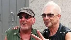 "Doobie" Fechter und Rudolf Schenker. Foto: Johannes Schlereth
