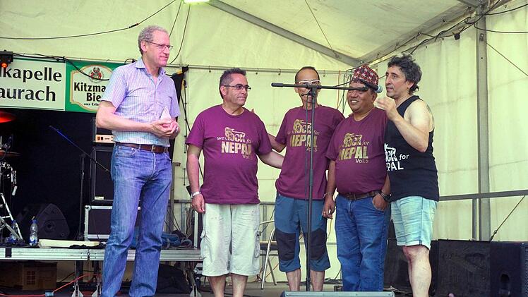 Die Freunde aus Spanien, Japan und Indien kamen nach Herzogenaurach