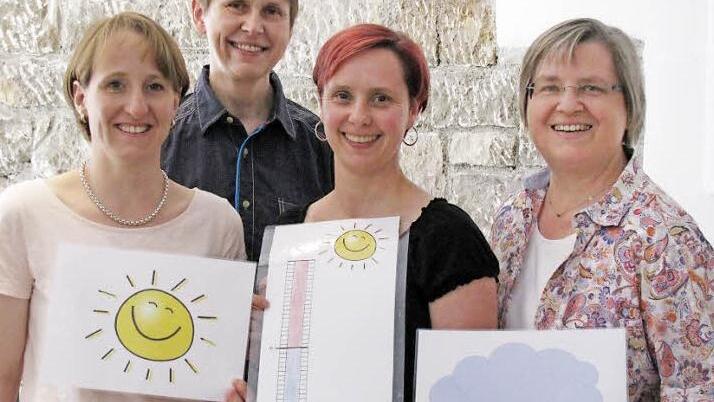 Auf dem Foto (von links) Pia Junginger, Helga Leifer, Susanne Till und Hedwig Heinisch. Foto: privat