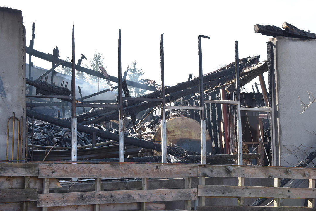 Scheunenbrand in Iphofen