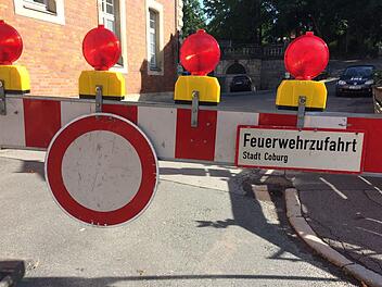 Samba bedeutet "Ausnahmezustand in Coburg" - und zwar auch für den Verkehr. Foto: Oliver Schmidt