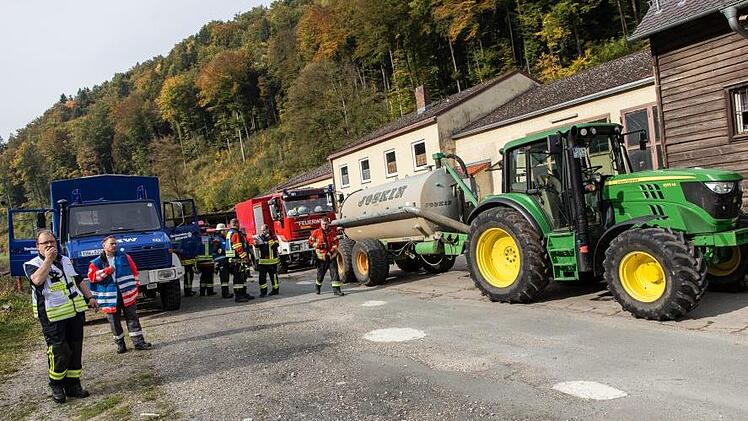 250 Einsatzkräfte waren im Einsatz. Foto: KFV Forchheim