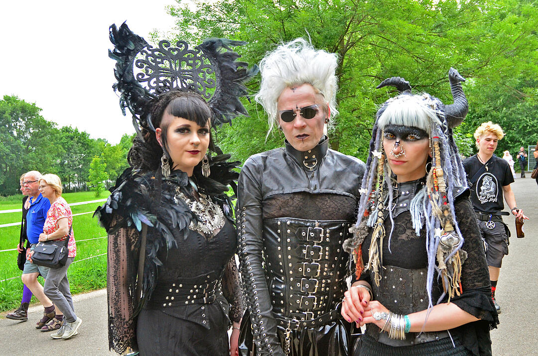Wave-Gotik-Treffen 2022 - die Besucher