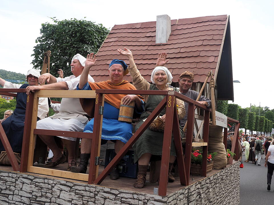 Der sonnt&auml;gliche H&ouml;hepunkt des Rakoczy-Fest.