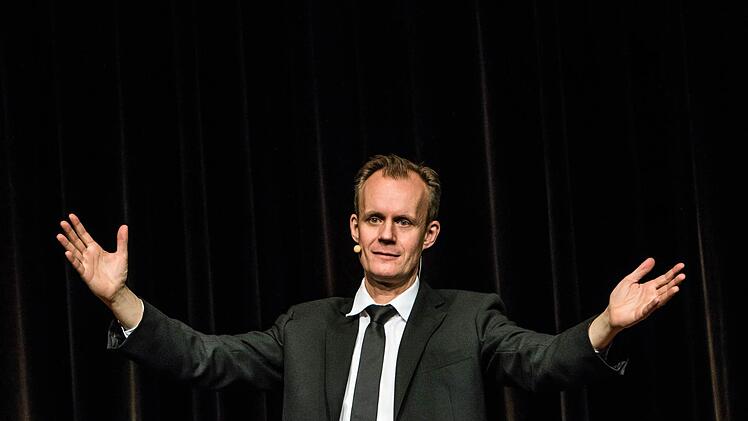 Impressionen von Max Uthoffs Coburg-Gastspiel im Kongresshaus.Foto: Jochen Berger