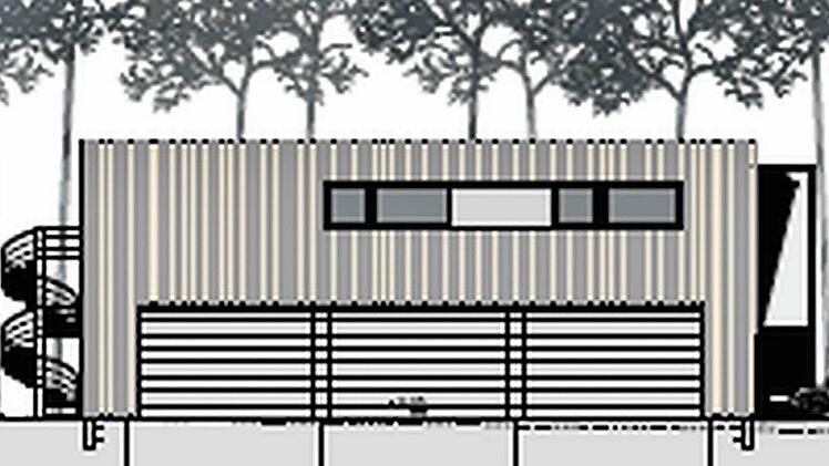 So soll der Neubau aussehen, zumindest sagen das die Architektenpläne.