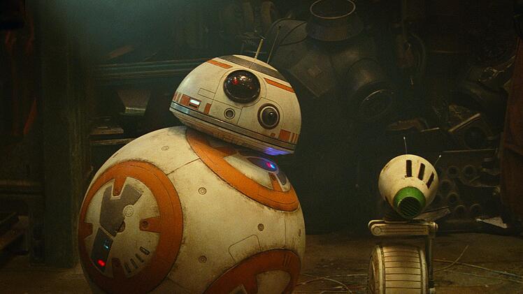 Drollige Gesellen: BB-8 (links) hat einen neuen Freund gefunden.