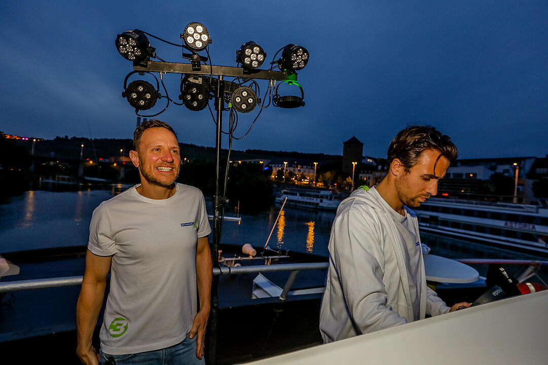 Auf drei Decks wurde richtig gefeiert!