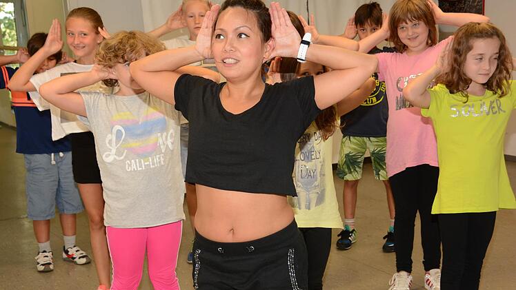 Hip-Hop-Schnupperstunde mit Sharon Brach Foto: Dagmar Besand