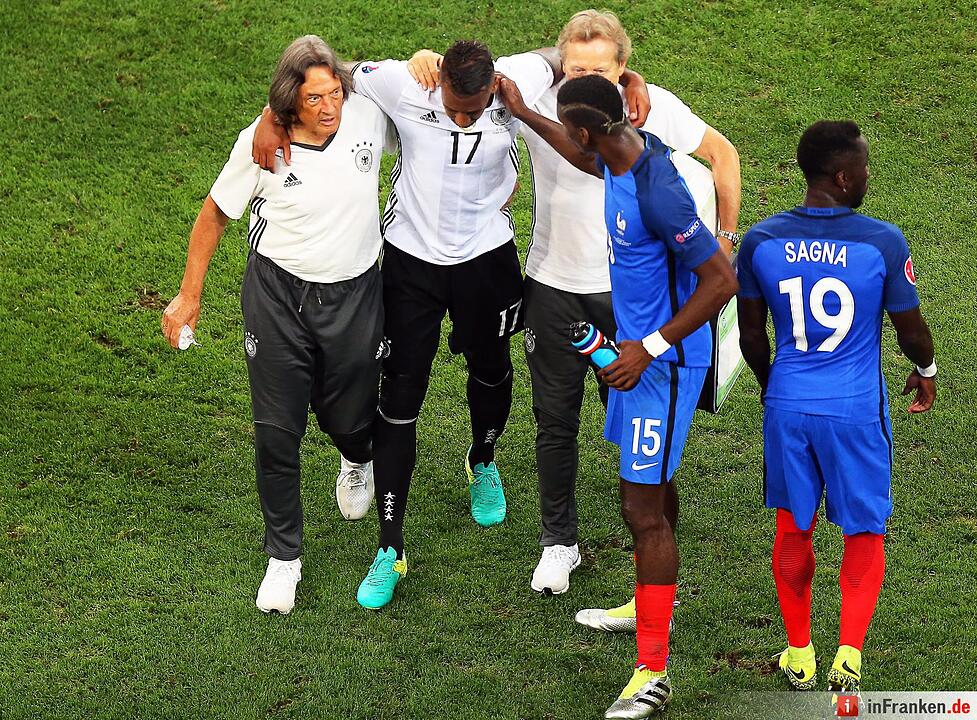 e bittere Niederlage der Deutschen