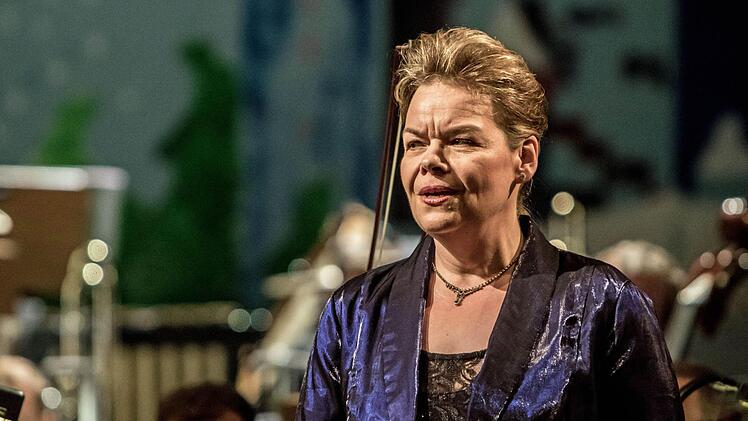 Impressionen vom Gala-Abend des Coburger Theaterfestes: Tünde Szaboki singt als Gast die Leonore in "Fidelio"Foto: Jochen Berger