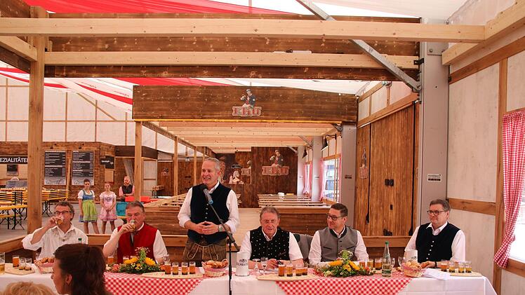 Probeanstich zur Kulmbacher Bierwoche 2019. Foto: Jürgen Gärtner