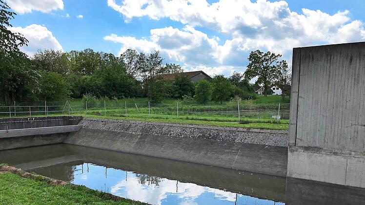 Das Pumpwerk bei Haundorf wird erneuert.  Foto: Michael Busch
