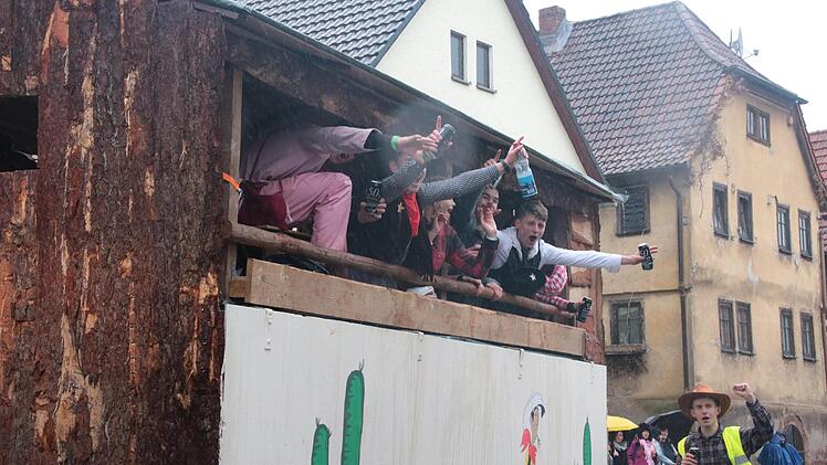 Eindrücke vom Dienbacher Faschingszug 2020. Foto: Ralf Ruppert