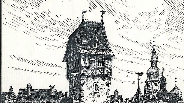 Das Innere Ketschentor stand einst an der Einmündung der Ketschengasse in den Albertsplatz. 1791 wurde es abgerissen - unter anderem, weil der Unterhalt zu teuer geworden war. Foto: Altstadtfreunde