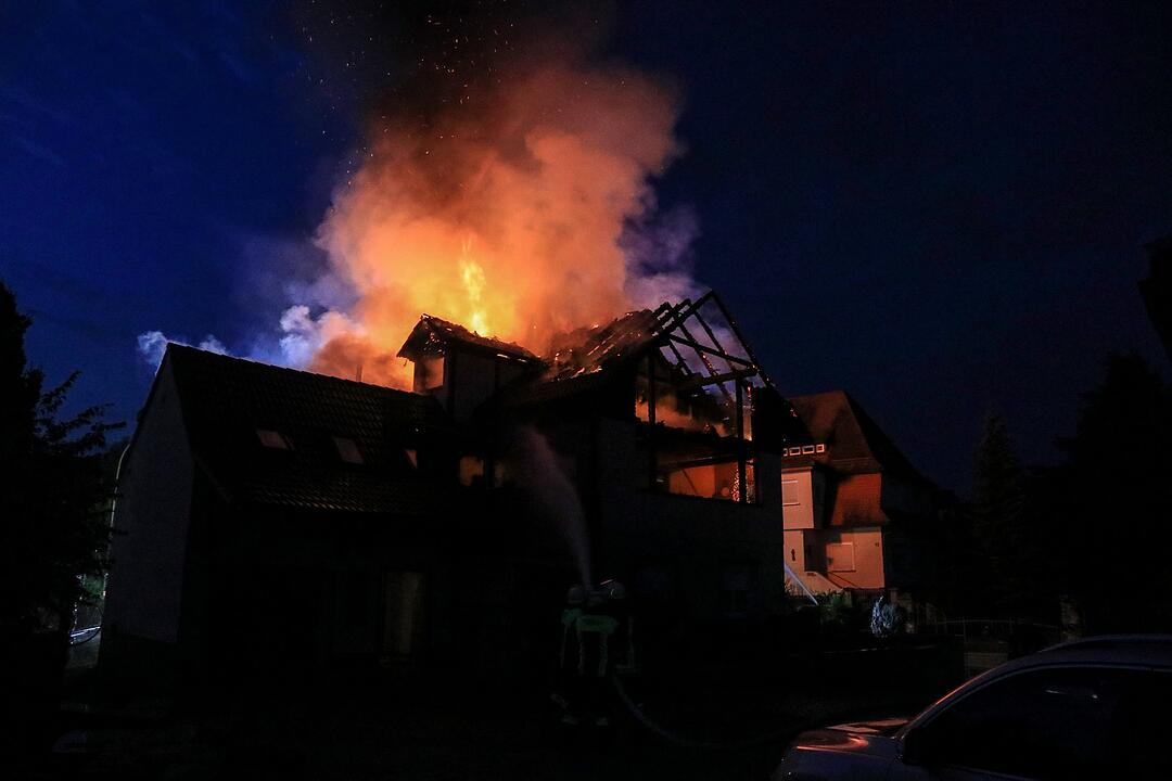 Brand in Frensdorf