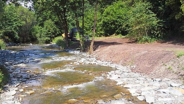 Ein Teil des Beckenpasses nach der Umgestaltung Fotos: WWA Kronach
