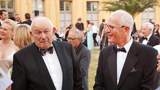 G&uuml;nther Beckstein und Siegfried Balleis - Ex-Politiker bei bester Laune  Foto: Pascale Ferry