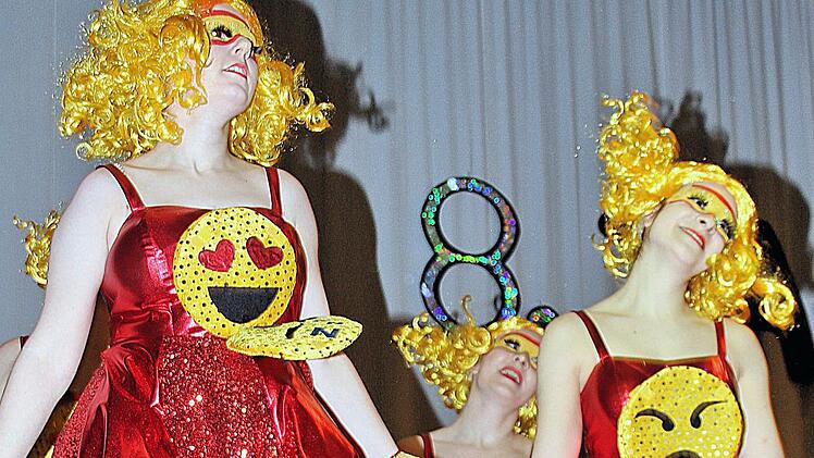 Gefühlschaos in der Pubertät stellte die Strahlunger Garde tänzerisch dar. Foto: Dieter Britz