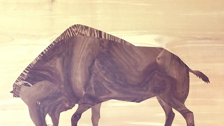 Ein urzeitlicher Keiler als Vorgänger des heutigen Hausschweins. Foto: Wolfgang Schoberth