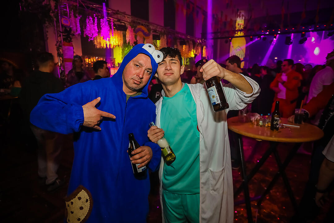Beste Partystimmung in der Stadthalle