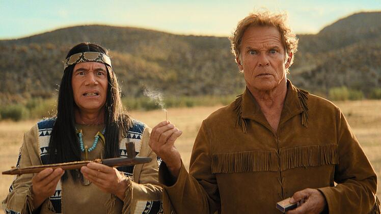 Michael Bully Herbig (links) und Christian Tramitz drehten mit "Das Kanu des Manitu" eine Erfolgs-Kom&ouml;dien-Fortsetzung.