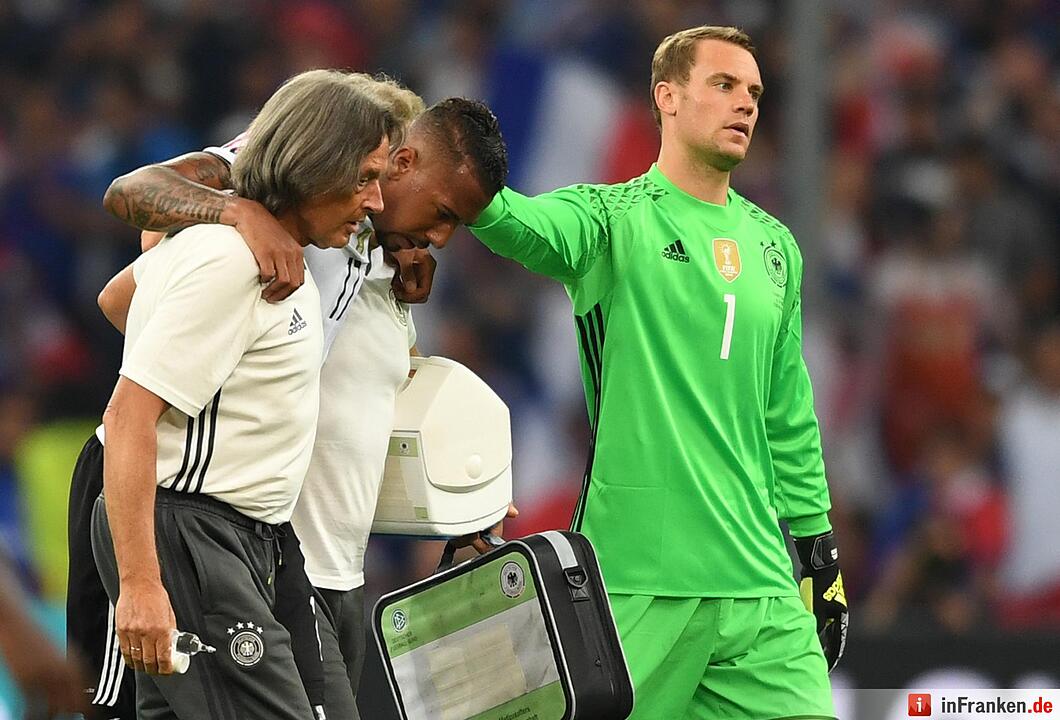 e bittere Niederlage der Deutschen