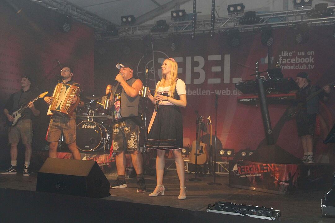 Endlich wieder Weinfest in Abtswind.