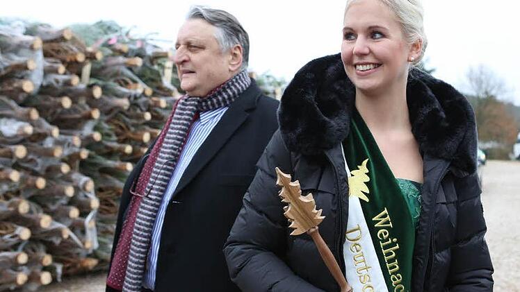 Der Landrat und die Königin - Foto: Barbara Herbst