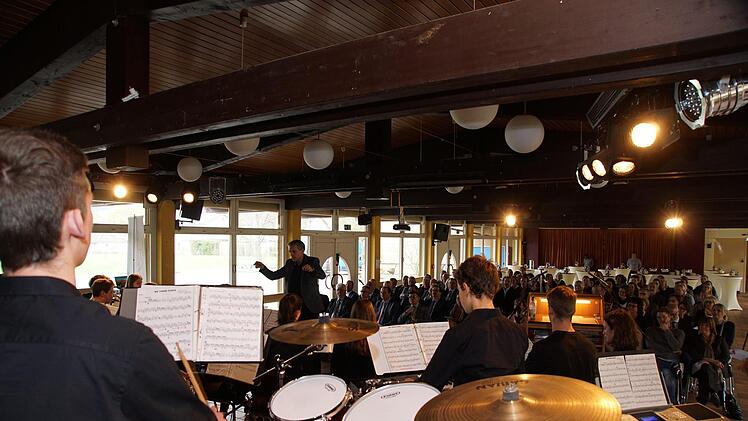 Die Bigband des Gymnasiums Foto: Arkadius Guzy