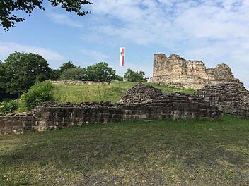 Die sieht die Burganlage der Ruine Osterburg heute aus. Foto: Marion Eckert