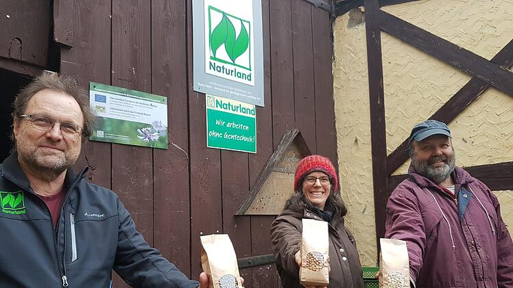 Es gibt mehrere Verkaufsstellen im Landkreis Bad Kissingen für Naturland-Erbsen, -Ackerbohnen und -Weiße Lupinen, teilt die BN-Kreisgruppe zum Tag der Hülsenfrüchte mit.  Foto: Eileen Pfülb