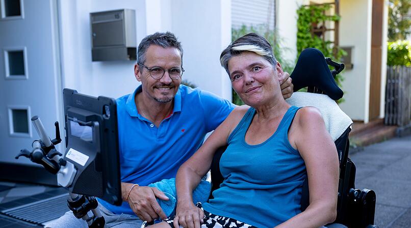 Bayern: Ehemann von ALS-kranker Frau spricht Klartext: "Wer sich ekelt, muss sich woandershin setzen"