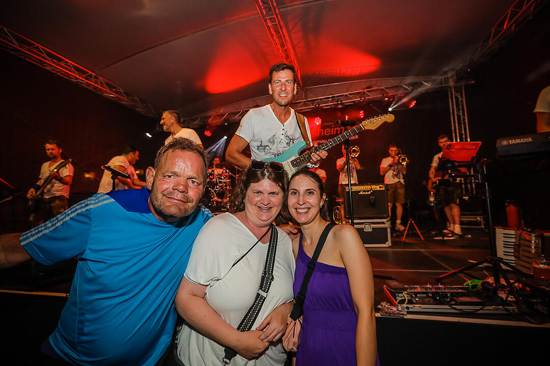 Beste Stimmung beim Stadtfest in Schweinfurt.