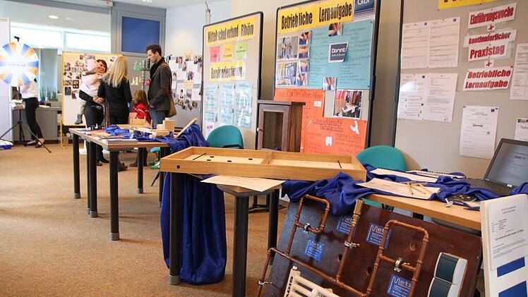 Impressionen vom Tag der Ausbildung in Bad Brückenau am 22. März 2015 Foto: Ulrike Müller