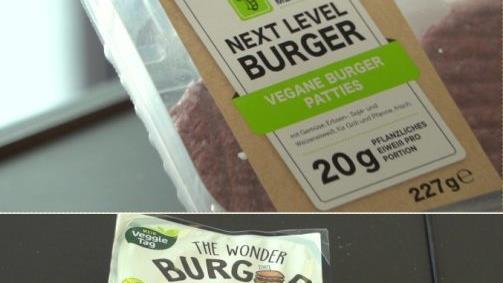 Aldi und Lidl schicken jeweils zwei vegane Burger-Patties ins Rennen. Wir haben die beiden Alternativen zum "Beyond Meat Burger" getestet. Foto: inFranken.de