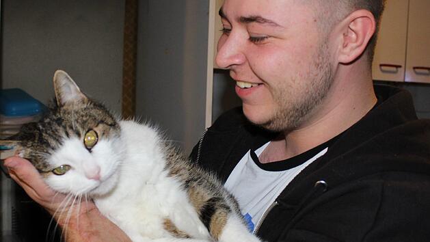 Kater Ricky lebt bereits seit 15 Jahren bei Ben in Trieb. Als Ben begann, Testosteron zu nehmen, hat Ricky ihn zun&auml;chst nur noch angegriffen. Fotos: Cindy D&ouml;tschel/privat