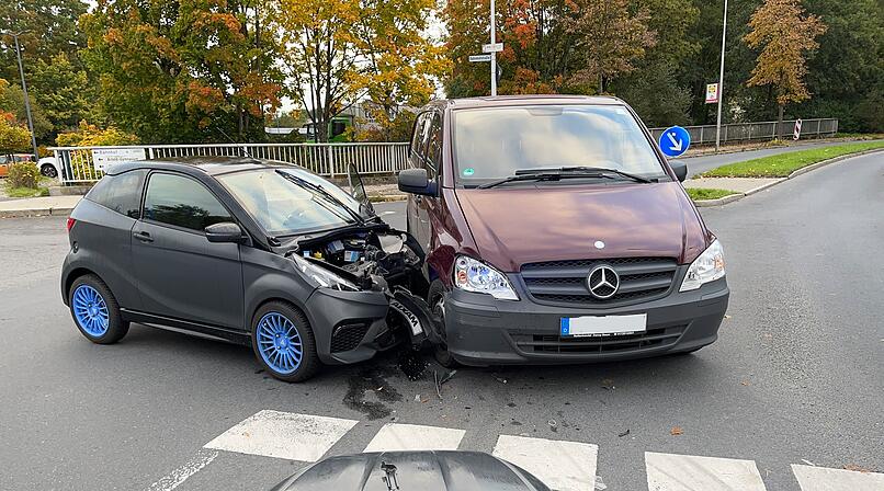 20.000 Euro Schaden bei Unfall in Coburg