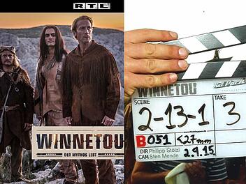 Drei Monate Drehzeit für drei Winnetou-Filme: RTL hatte dafür ein Budget von 15 Millionen Euro. Der Ködnitzer Filmfan Thomas Vogt war eine Woche bei den Dreharbeiten in Kroatien dabei. Fotos: privat