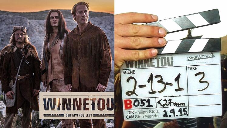 Drei Monate Drehzeit für drei Winnetou-Filme: RTL hatte dafür ein Budget von 15 Millionen Euro. Der Ködnitzer Filmfan Thomas Vogt war eine Woche bei den Dreharbeiten in Kroatien dabei. Fotos: privat