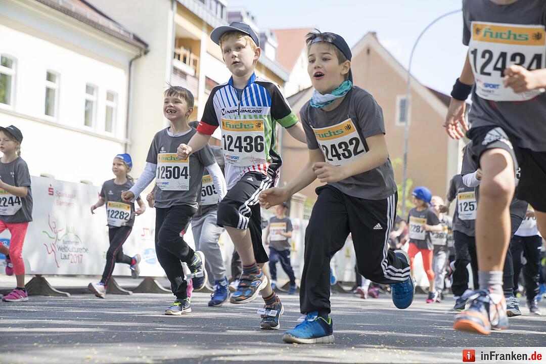 Weltkulturerbelauf in Bamberg 2017: Der Fuchs Schüler-Lauf