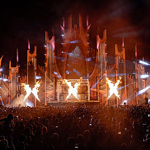 Beste Partystimmung auf dem Festival-Gelände!